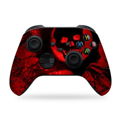 Ādas uzlīme Xbox Series X/S spēļu kontrollerim Kursorsvira Putekļu necaurlaidīga uzlīmju plēve Pretslīdes aizsargapvalki Uzlīmes Aksesuāri