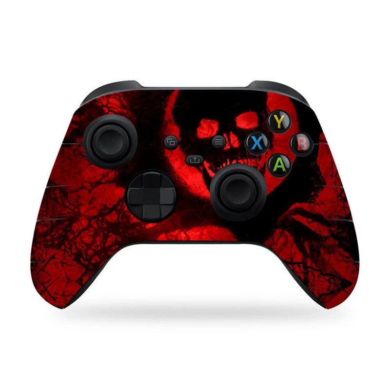 Ādas uzlīme Xbox Series X/S spēļu kontrollerim Kursorsvira Putekļu necaurlaidīga uzlīmju plēve Pretslīdes aizsargapvalki Uzlīmes Aksesuāri