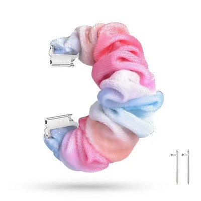 20mm Nylon Solo Loop Elastic λουράκι για Samsung galaxy ρολόι 5/4/Active 2/Huawei GT/Amazfit Bip/GTS για υφασμάτινη ζώνη βραχιολιών 22mm