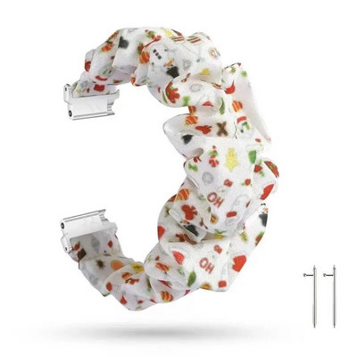 20mm Nylon Solo Loop Elastic λουράκι για Samsung galaxy ρολόι 5/4/Active 2/Huawei GT/Amazfit Bip/GTS για υφασμάτινη ζώνη βραχιολιών 22mm