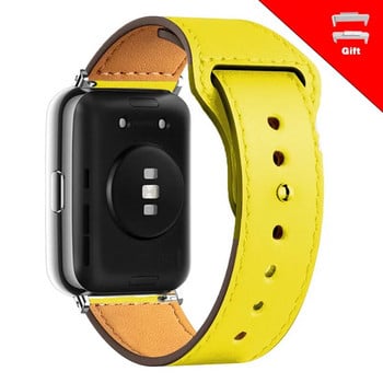 Δερμάτινο λουράκι για Huawei Watch Fit 2 Band Αντικατάσταση Smartwatch Sport Wristband Βραχιόλι ρετρό θηλιά Βραχιόλι Fit2 Αξεσουάρ