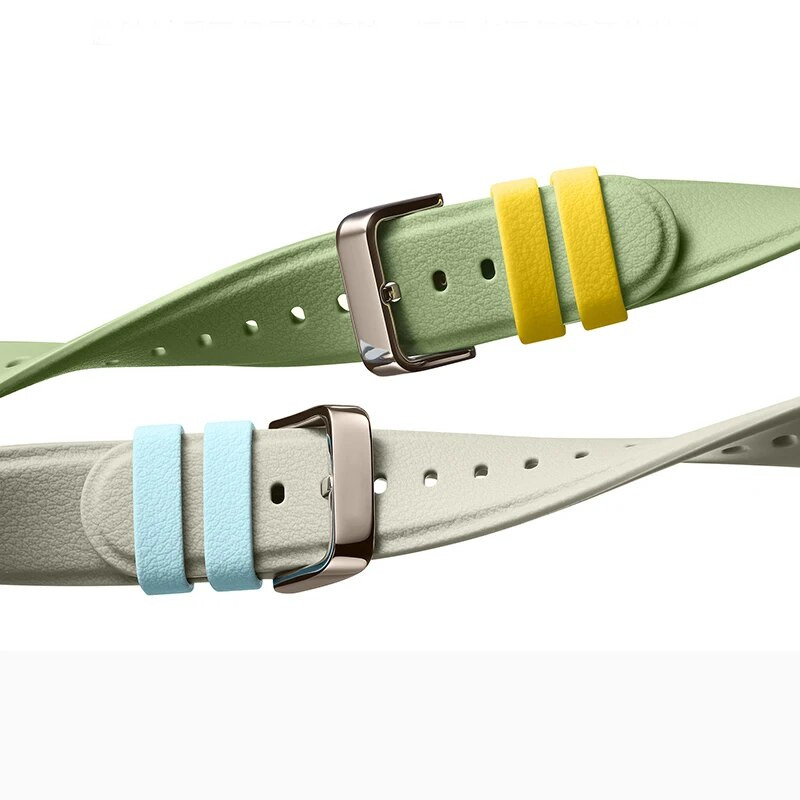 Siksniņa Xiaomi Mi Band 7 Pro mākslīgās ādas tekstūras silikona aproce rokassprādze Viedais pulkstenis Miband 7 Pro pulksteņa siksnām