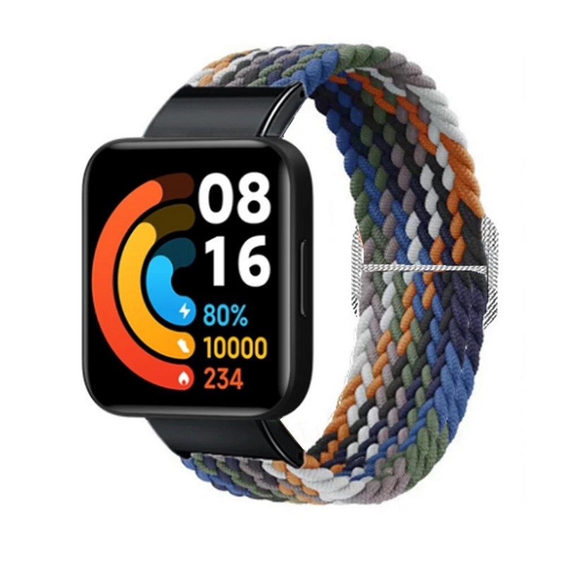 Punutisrihm Redmi Watch2/Redmi Watch2 Lite jaoks metallist kellaühendusega elastne rihm, reguleeritav kellarihm Correa