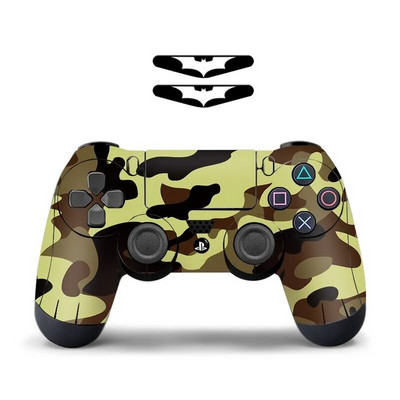 Για χειριστήριο Sony PS4 Camouflage Vinyl Skin Sticker Cover skin For Playstation 4 Gamepad Decal Joystick Joypad Controle