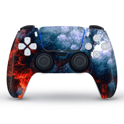 Autocolant de husă de protecție pentru controler PS5 Autocolant de piele anti-alunecare pentru Accesorii Joystick pentru consola de jocuri PS5