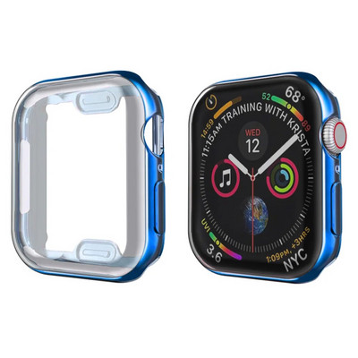 Κάλυμμα TPU Για θήκη ρολογιού Apple Θήκη 44MM 45MM 41MM 42MM 38MM 40MM Πλήρης προστατευτικός ιμάντας προφυλακτήρα iwatch series 9 8 7 6 5 3 SE αξεσουάρ