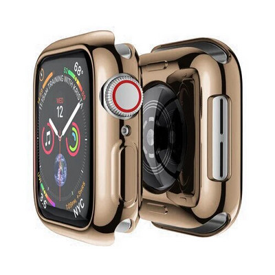 Κάλυμμα TPU Για θήκη ρολογιού Apple Θήκη 44MM 45MM 41MM 42MM 38MM 40MM Πλήρης προστατευτικός ιμάντας προφυλακτήρα iwatch series 9 8 7 6 5 3 SE αξεσουάρ