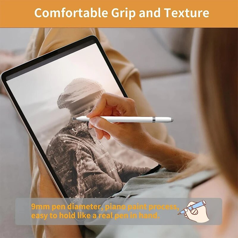 3 vienā magnētiskais zīmēšanas disks Stylus Pencil universāls skārienekrāna kantas Lodīšu pildspalva IOS Android planšetdatoram Ipad Xiaomi Huawei