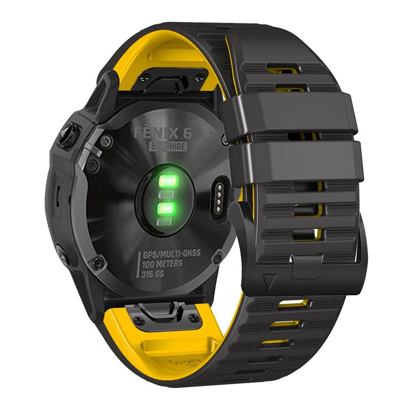 Quickfit silikoonpael Garmin Fenix 7 7X Pro 6X 6 Pro 5 5X Plus Forerunner 965 955 kellarihm 26 mm 22 mm käevõru