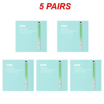 1/3/5 PAIRS Tahvelarvuti puutepliiats täppisarvutid ja kontoripliiats pidevalt puudutades. Gradientarvuti välisseade