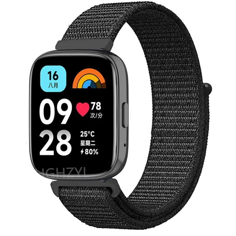 JAUNA neilona cilpas siksniņa Redmi Watch 3 Active Smart Watch siksniņas nomaiņai Redmi Watch 3 Lite aprocei Correa