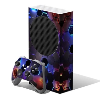 Husă de protecție anti-zgârieturi pentru Xbox Series S Vinil autocolante de piele Decor consola de jocuri pentru Xbox Series S