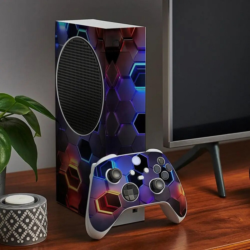 Zaštitna maska protiv ogrebotina za Xbox Series S Vinyl Skin Decal Naljepnice Dekoracija igraće konzole za Xbox Series S