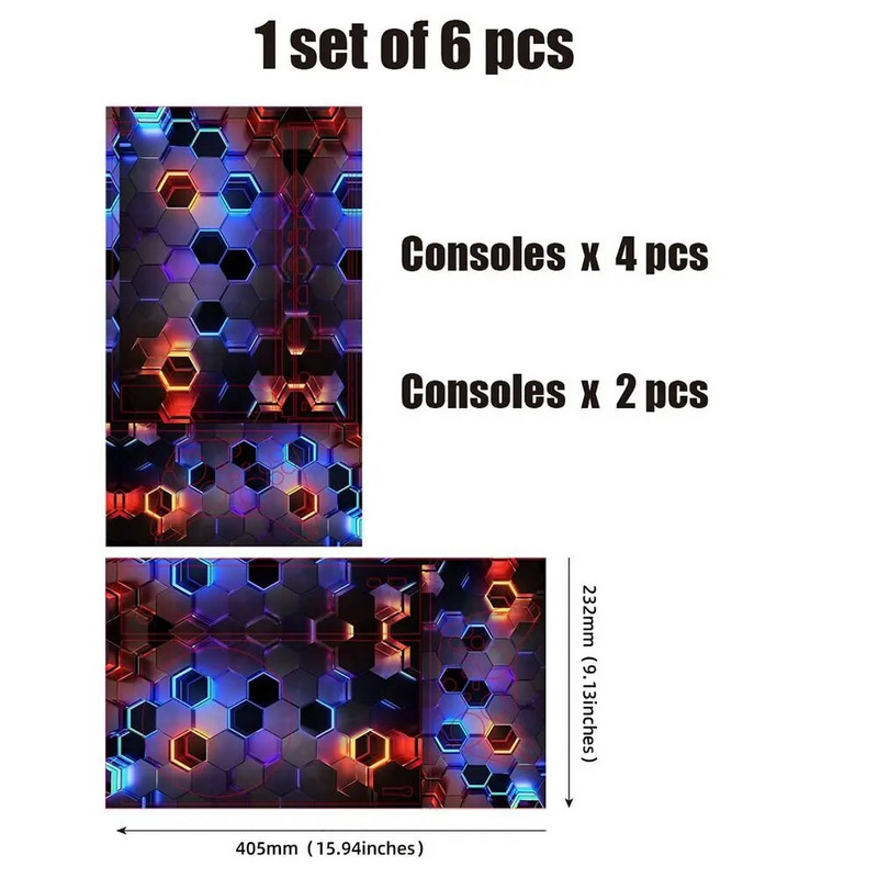 Zaštitna maska protiv ogrebotina za Xbox Series S Vinyl Skin Decal Naljepnice Dekoracija igraće konzole za Xbox Series S