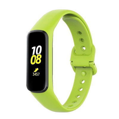 Silikoonrihm Samsung Galaxy Fit 2 SM-R220 rihmaga käevõru asendusrandme jaoks Galaxy Fit 2 kella Correa pehmete tarvikute jaoks