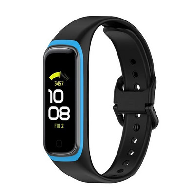 Silikoonrihm Samsung Galaxy Fit 2 SM-R220 rihmaga käevõru asendusrandme jaoks Galaxy Fit 2 kella Correa pehmete tarvikute jaoks