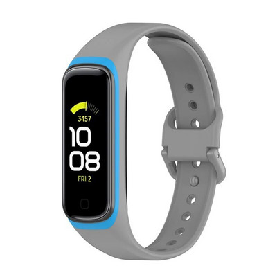 Silikoonrihm Samsung Galaxy Fit 2 SM-R220 rihmaga käevõru asendusrandme jaoks Galaxy Fit 2 kella Correa pehmete tarvikute jaoks