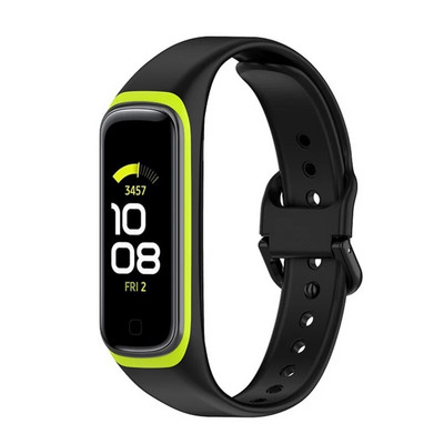 Silikoonrihm Samsung Galaxy Fit 2 SM-R220 rihmaga käevõru asendusrandme jaoks Galaxy Fit 2 kella Correa pehmete tarvikute jaoks