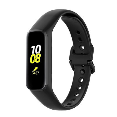 Silikoonrihm Samsung Galaxy Fit 2 SM-R220 rihmaga käevõru asendusrandme jaoks Galaxy Fit 2 kella Correa pehmete tarvikute jaoks