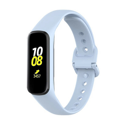 Silikoonrihm Samsung Galaxy Fit 2 SM-R220 rihmaga käevõru asendusrandme jaoks Galaxy Fit 2 kella Correa pehmete tarvikute jaoks