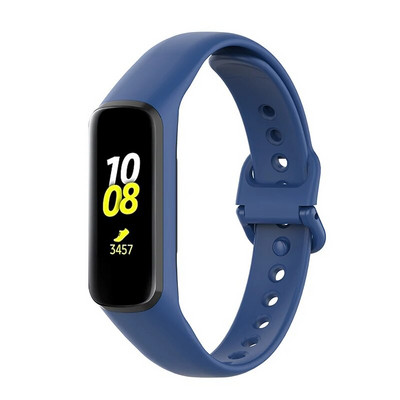 Silikoonrihm Samsung Galaxy Fit 2 SM-R220 rihmaga käevõru asendusrandme jaoks Galaxy Fit 2 kella Correa pehmete tarvikute jaoks
