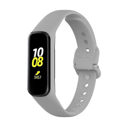 Silikoonrihm Samsung Galaxy Fit 2 SM-R220 rihmaga käevõru asendusrandme jaoks Galaxy Fit 2 kella Correa pehmete tarvikute jaoks
