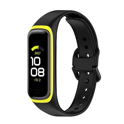 Silikoonrihm Samsung Galaxy Fit 2 SM-R220 rihmaga käevõru asendusrandme jaoks Galaxy Fit 2 kella Correa pehmete tarvikute jaoks
