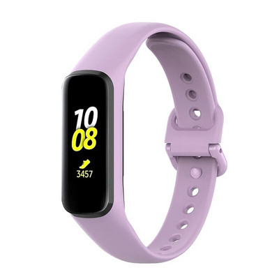 Silikoonrihm Samsung Galaxy Fit 2 SM-R220 rihmaga käevõru asendusrandme jaoks Galaxy Fit 2 kella Correa pehmete tarvikute jaoks