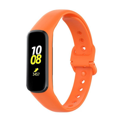 Silikoonrihm Samsung Galaxy Fit 2 SM-R220 rihmaga käevõru asendusrandme jaoks Galaxy Fit 2 kella Correa pehmete tarvikute jaoks