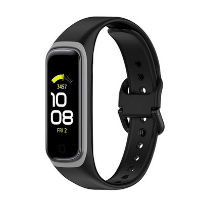 Silikoonrihm Samsung Galaxy Fit 2 SM-R220 rihmaga käevõru asendusrandme jaoks Galaxy Fit 2 kella Correa pehmete tarvikute jaoks