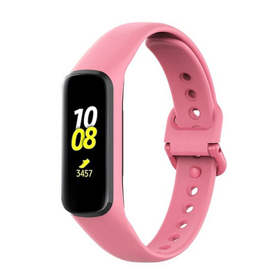 Silikoonrihm Samsung Galaxy Fit 2 SM-R220 rihmaga käevõru asendusrandme jaoks Galaxy Fit 2 kella Correa pehmete tarvikute jaoks