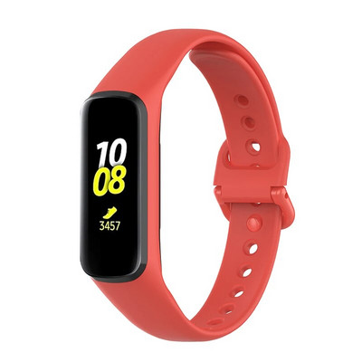 Silikoonrihm Samsung Galaxy Fit 2 SM-R220 rihmaga käevõru asendusrandme jaoks Galaxy Fit 2 kella Correa pehmete tarvikute jaoks