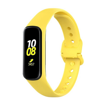 Silikoonrihm Samsung Galaxy Fit 2 SM-R220 rihmaga käevõru asendusrandme jaoks Galaxy Fit 2 kella Correa pehmete tarvikute jaoks
