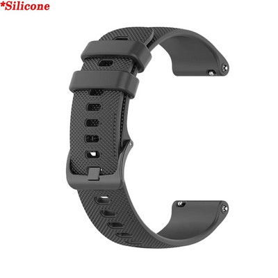 Curea de ceas inteligentă din piele cu cataramă din aur roz de 18 mm pentru brățară Garmin Vivoactive 4S 3S/Venu 2S/Rey/Forerunner 265S 255S