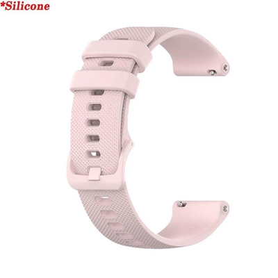 Curea de ceas inteligentă din piele cu cataramă din aur roz de 18 mm pentru brățară Garmin Vivoactive 4S 3S/Venu 2S/Rey/Forerunner 265S 255S