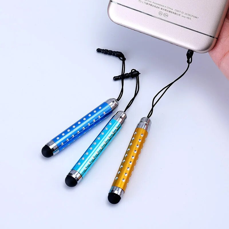 Profesionāls irbulis Universāls mobilā tālruņa skārienekrāna aksesuārs Metāla elektrostatiskais kapacitatīvā zīmuļa planšetdators iphone Android