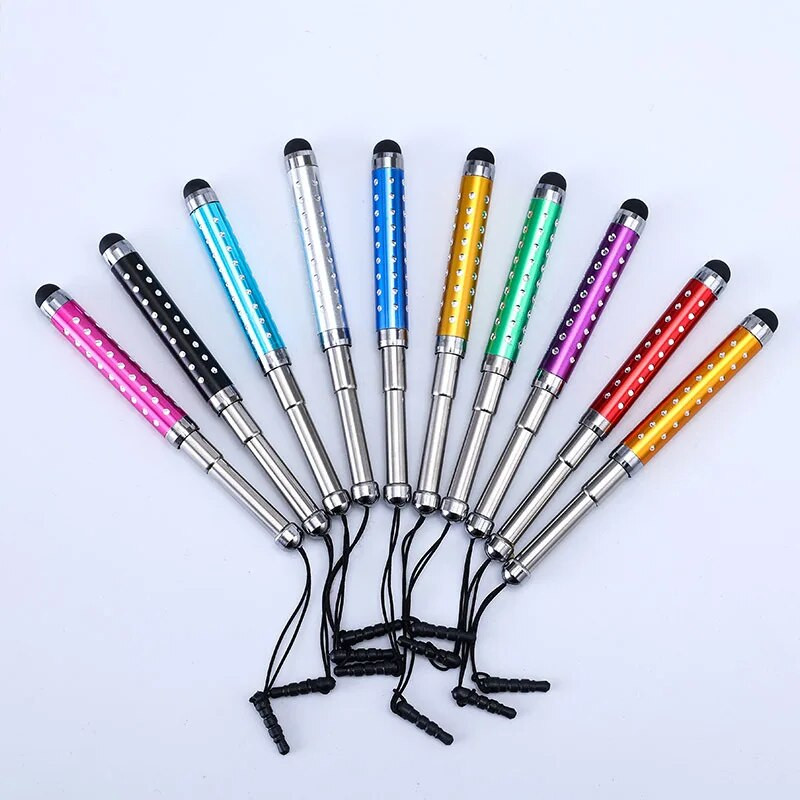 Profesionāls irbulis Universāls mobilā tālruņa skārienekrāna aksesuārs Metāla elektrostatiskais kapacitatīvā zīmuļa planšetdators iphone Android