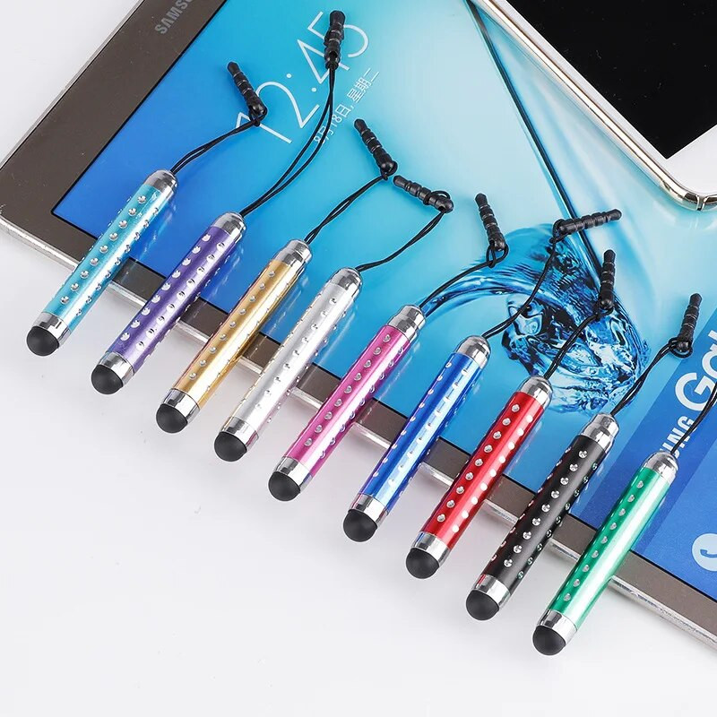 Profesionāls irbulis Universāls mobilā tālruņa skārienekrāna aksesuārs Metāla elektrostatiskais kapacitatīvā zīmuļa planšetdators iphone Android