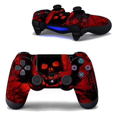 Autocol de piele stil NOU pentru PlayStation 4 PS4 Controller de joc Accesorii Joystick Autocolante de protecție pentru consola SONY PS 4