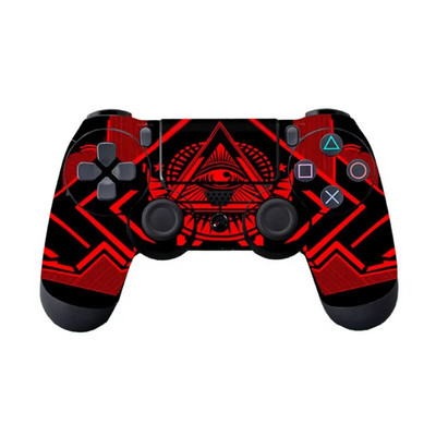 Autocol de piele stil NOU pentru PlayStation 4 PS4 Controller de joc Accesorii Joystick Autocolante de protecție pentru consola SONY PS 4