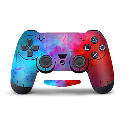 Autocol de piele stil NOU pentru PlayStation 4 PS4 Controller de joc Accesorii Joystick Autocolante de protecție pentru consola SONY PS 4