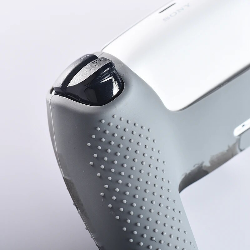 Αντιολισθητική θήκη με κάλυμμα σιλικόνης από καουτσούκ για εκτύπωση με νερό STUDDED για χειριστήριο Sony PS5 Dualsense με PRO Thumb Grips x2