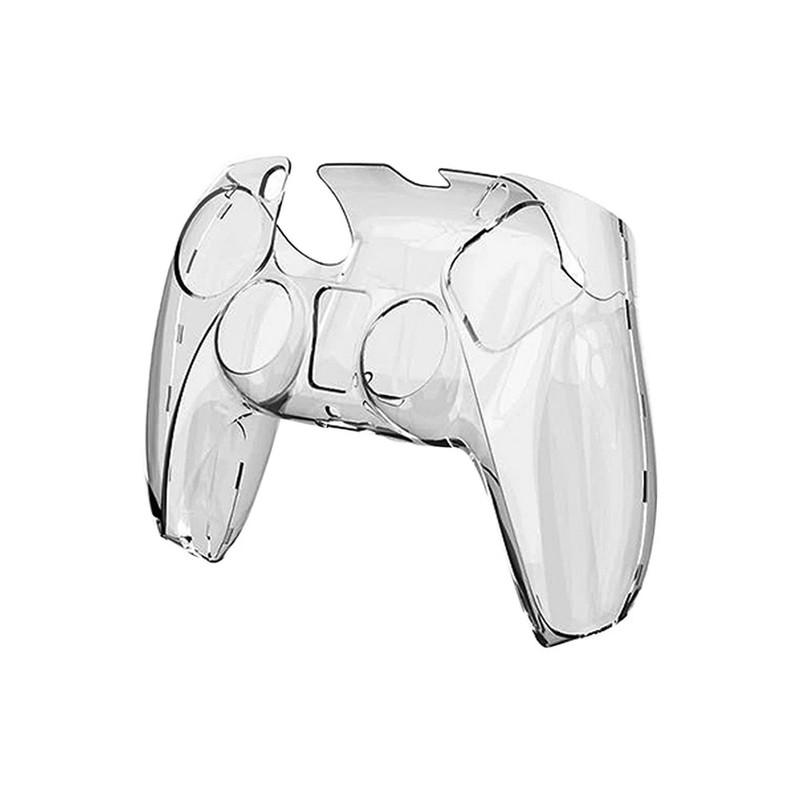 Caurspīdīgs cietā korpusa aizsargvāciņš PS5 DualSense Skin Shell Ultra Slim caurspīdīgs datora vāciņš Sony PlayStation 5 kontrolierim