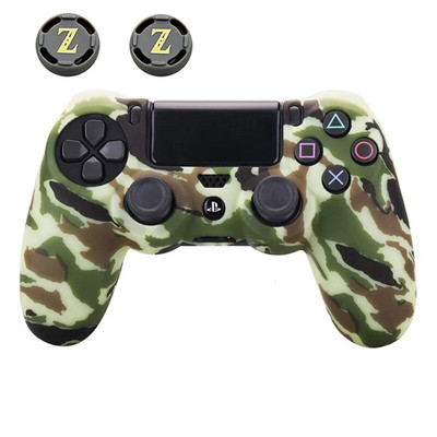 Silikonska gumena maska za SONY Playstation 4 PS4 Controller Protection Skin za PS4 Pro Slim Gamepad Controle Thumb Grips