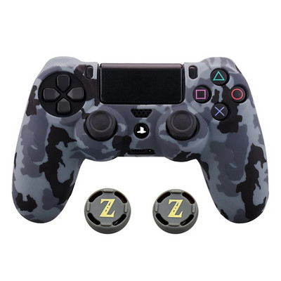 Silikonska gumena maska za SONY Playstation 4 PS4 Controller Protection Skin za PS4 Pro Slim Gamepad Controle Thumb Grips