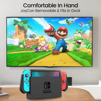 За Nintendo Switch Case Dockable Case Съвместим с конзола и контролер Joy-Con nintendos switch TPU Grip Защитно покритие