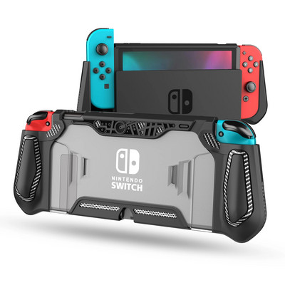 Για θήκη Nintendo Switch Dockable Case Συμβατή με κονσόλα & χειριστήριο Joy-Con διακόπτης nintendos TPU Grip Protective Cover