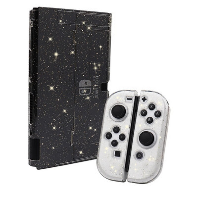 Θήκη Soft TPU Crystal Glitter για Switch Lite Oled Console Video Game Αξεσουάρ Διαφανές προστατευτικό κάλυμμα για Switch Skin
