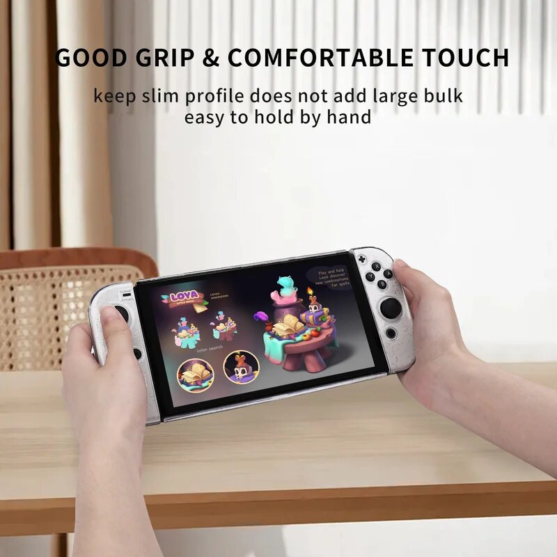 Θήκη Soft TPU Crystal Glitter για Switch Lite Oled Console Video Game Αξεσουάρ Διαφανές προστατευτικό κάλυμμα για Switch Skin