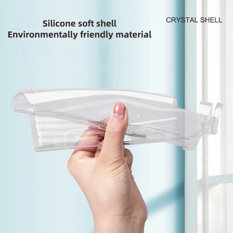 Διαφανές κάλυμμα προστατευτικής θήκης από μαλακό κέλυφος για Nintendo Switch TPU Silicone Dockable Skin Grip Caps Switch Lite Game